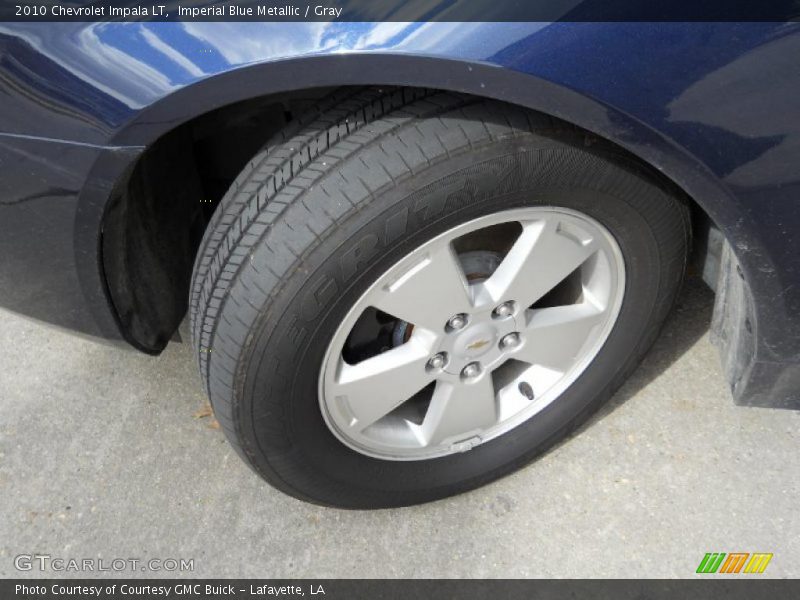 Imperial Blue Metallic / Gray 2010 Chevrolet Impala LT