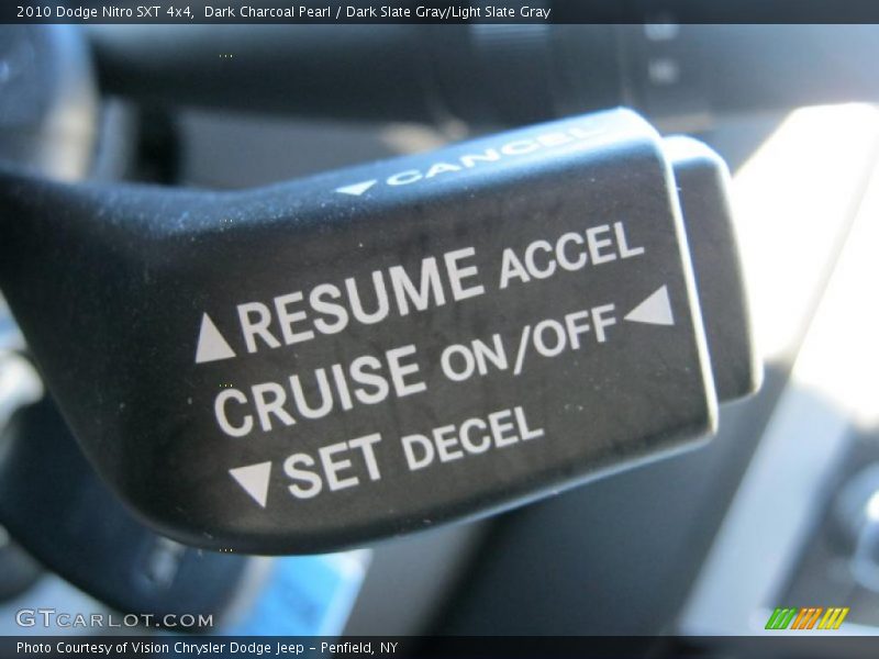 Dark Charcoal Pearl / Dark Slate Gray/Light Slate Gray 2010 Dodge Nitro SXT 4x4