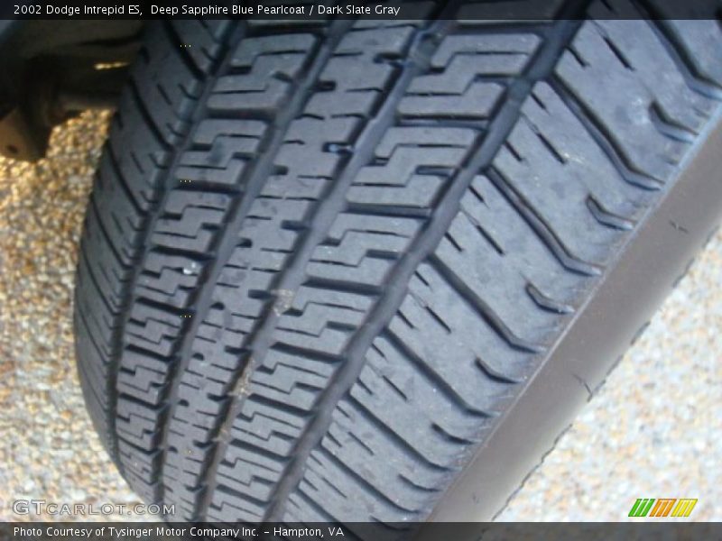 Deep Sapphire Blue Pearlcoat / Dark Slate Gray 2002 Dodge Intrepid ES
