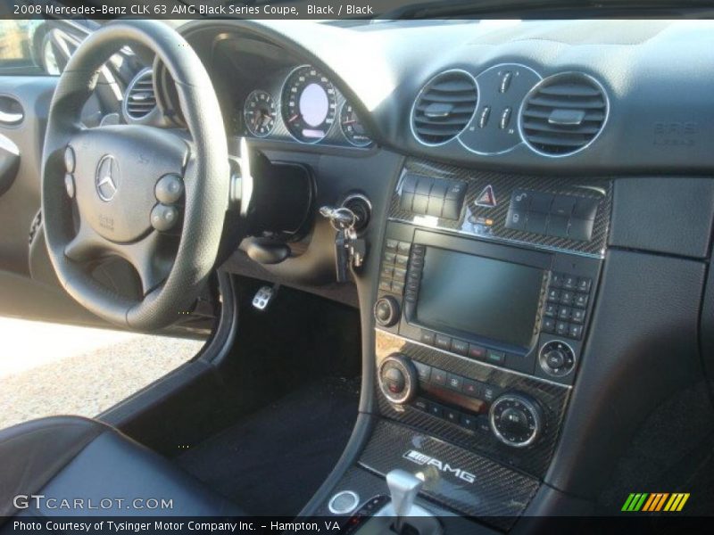 Black / Black 2008 Mercedes-Benz CLK 63 AMG Black Series Coupe