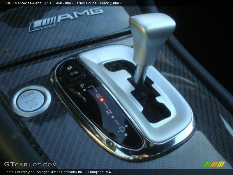  2008 CLK 63 AMG Black Series Coupe 7 Speed Automatic Shifter