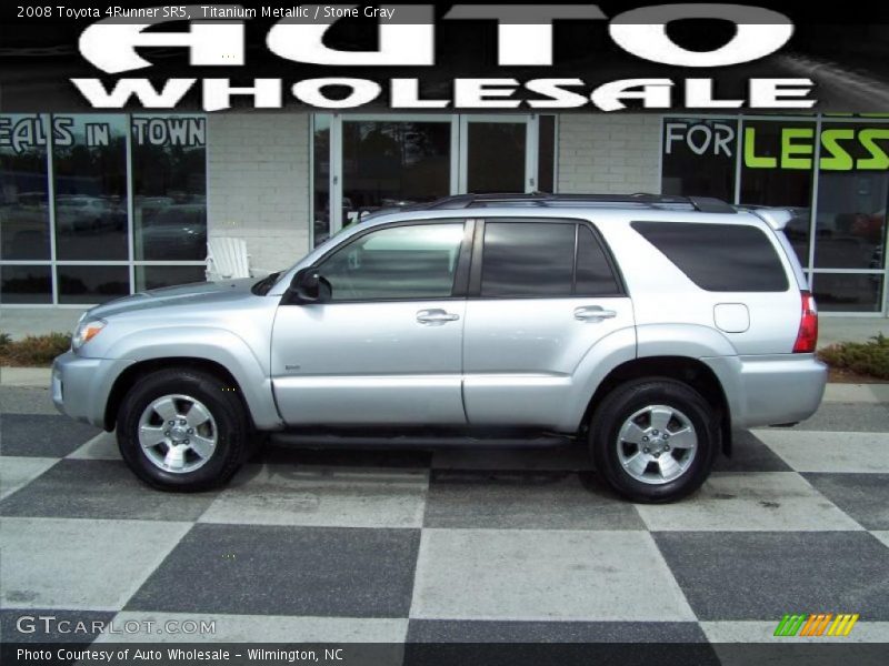 Titanium Metallic / Stone Gray 2008 Toyota 4Runner SR5
