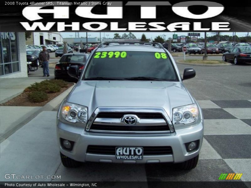 Titanium Metallic / Stone Gray 2008 Toyota 4Runner SR5