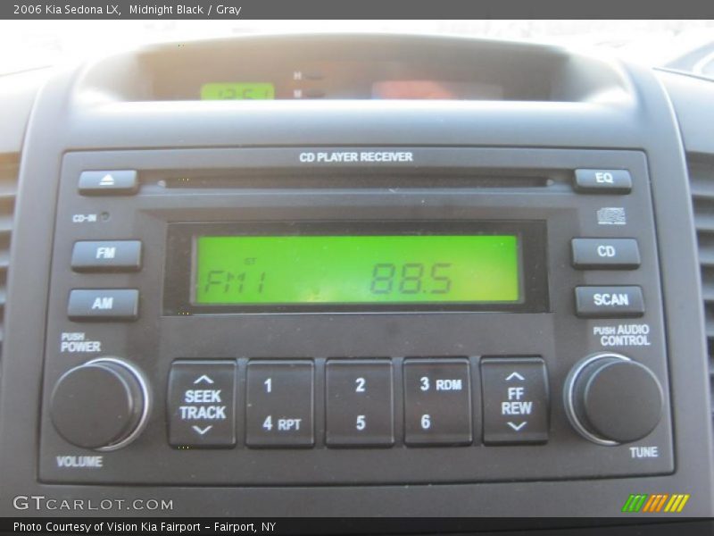 Midnight Black / Gray 2006 Kia Sedona LX