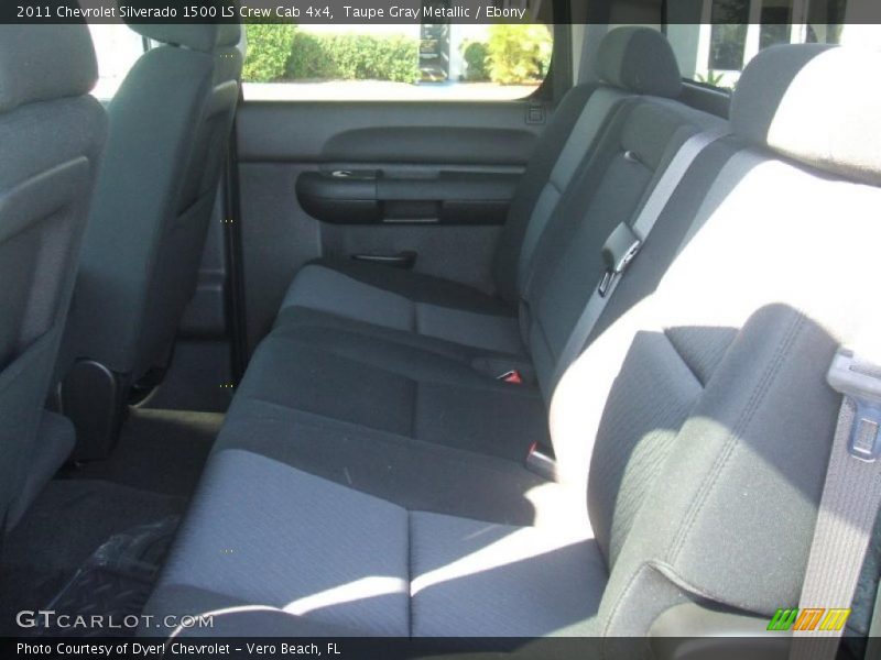 Taupe Gray Metallic / Ebony 2011 Chevrolet Silverado 1500 LS Crew Cab 4x4