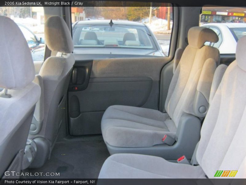 Midnight Black / Gray 2006 Kia Sedona LX