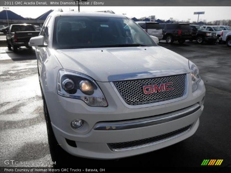 White Diamond Tintcoat / Ebony 2011 GMC Acadia Denali