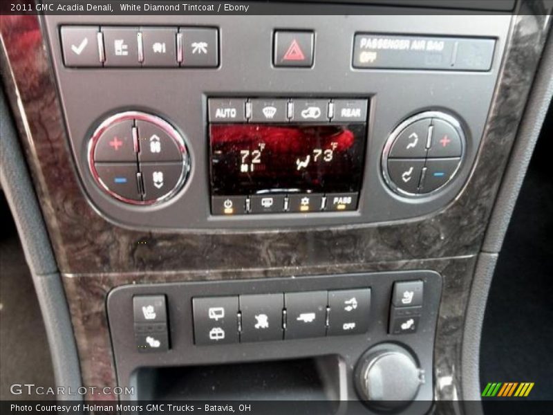 Controls of 2011 Acadia Denali