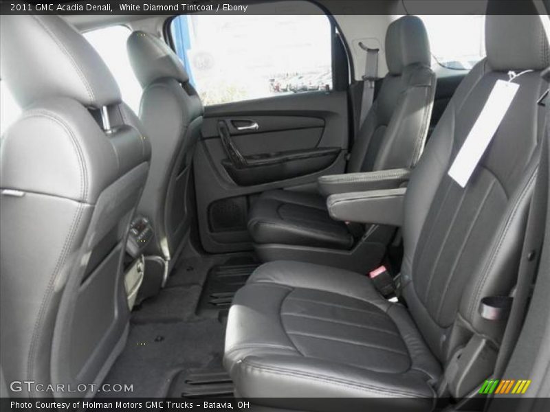  2011 Acadia Denali Ebony Interior
