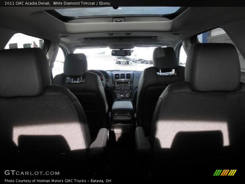 White Diamond Tintcoat / Ebony 2011 GMC Acadia Denali