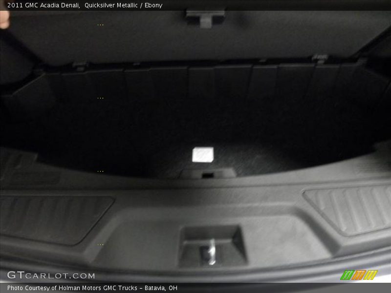 Quicksilver Metallic / Ebony 2011 GMC Acadia Denali