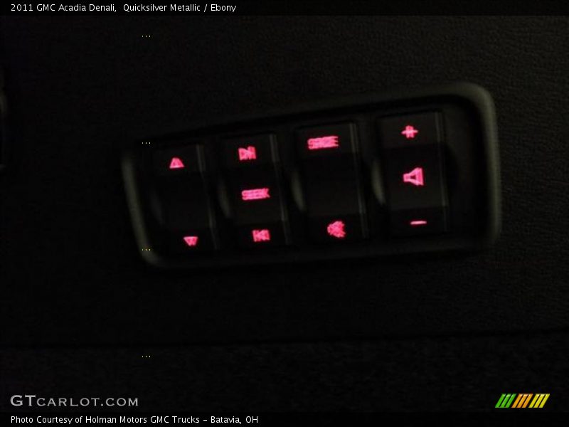 Quicksilver Metallic / Ebony 2011 GMC Acadia Denali