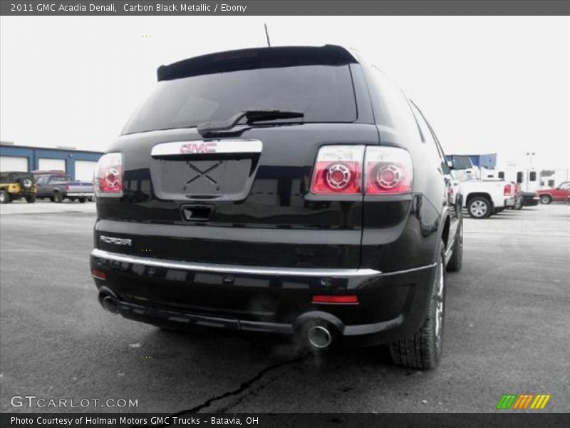 Carbon Black Metallic / Ebony 2011 GMC Acadia Denali