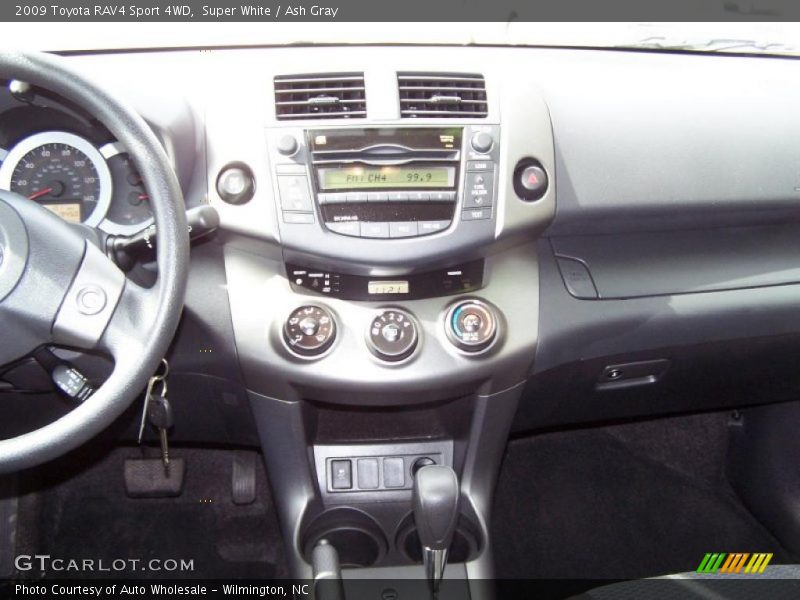 Super White / Ash Gray 2009 Toyota RAV4 Sport 4WD