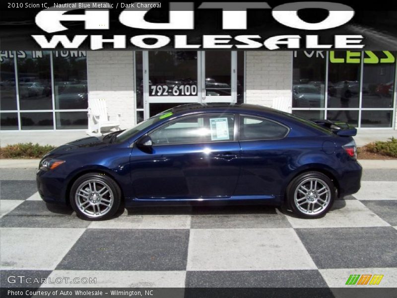 Nautical Blue Metallic / Dark Charcoal 2010 Scion tC