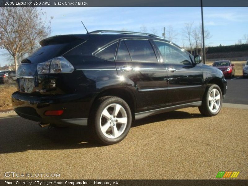 Black Onyx / Black 2008 Lexus RX 350 AWD