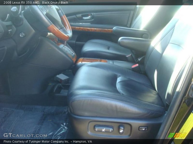 Black Onyx / Black 2008 Lexus RX 350 AWD
