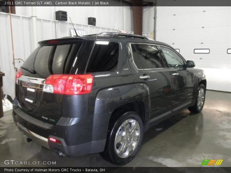 Carbon Black Metallic / Jet Black 2011 GMC Terrain SLT AWD