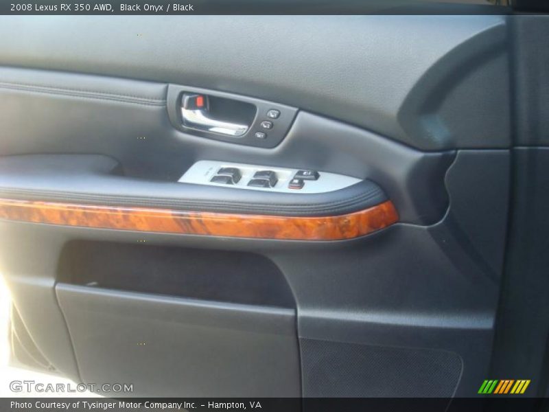 Black Onyx / Black 2008 Lexus RX 350 AWD