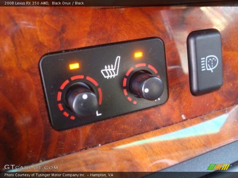Black Onyx / Black 2008 Lexus RX 350 AWD