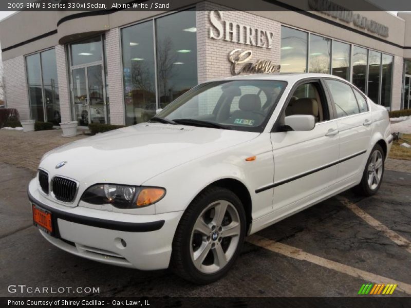 Alpine White / Sand 2005 BMW 3 Series 330xi Sedan