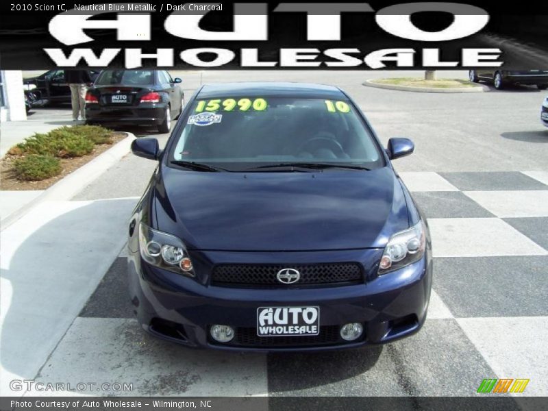 Nautical Blue Metallic / Dark Charcoal 2010 Scion tC