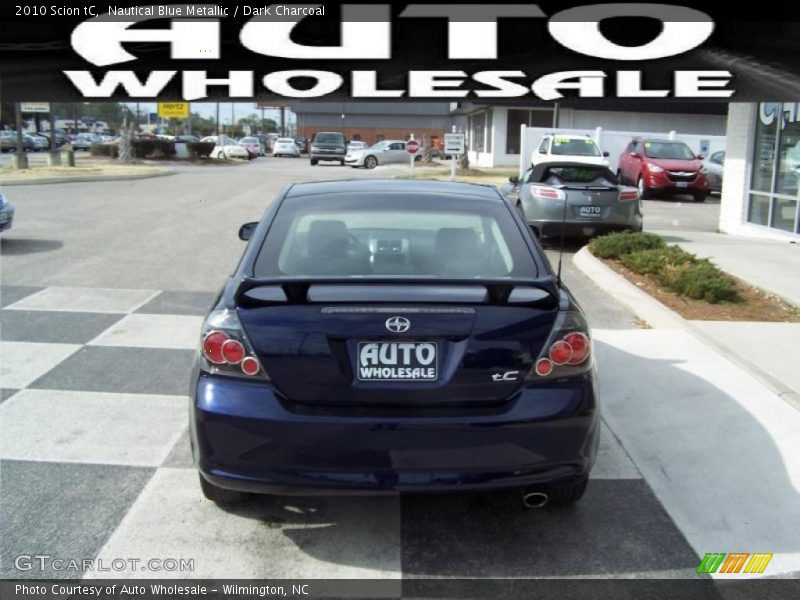 Nautical Blue Metallic / Dark Charcoal 2010 Scion tC