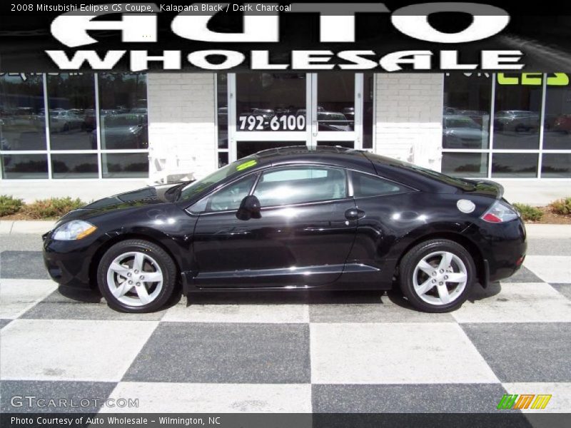 Kalapana Black / Dark Charcoal 2008 Mitsubishi Eclipse GS Coupe