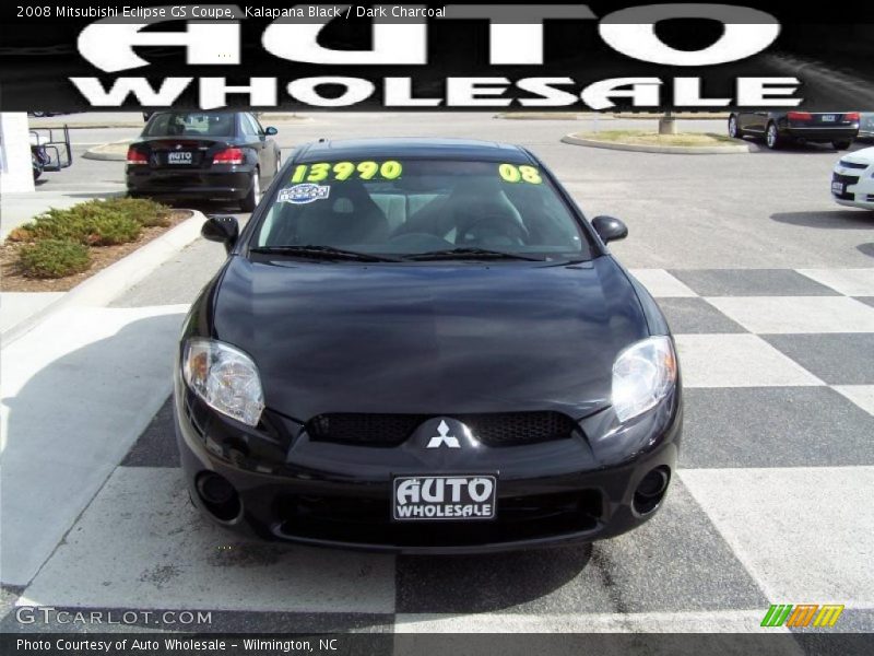 Kalapana Black / Dark Charcoal 2008 Mitsubishi Eclipse GS Coupe