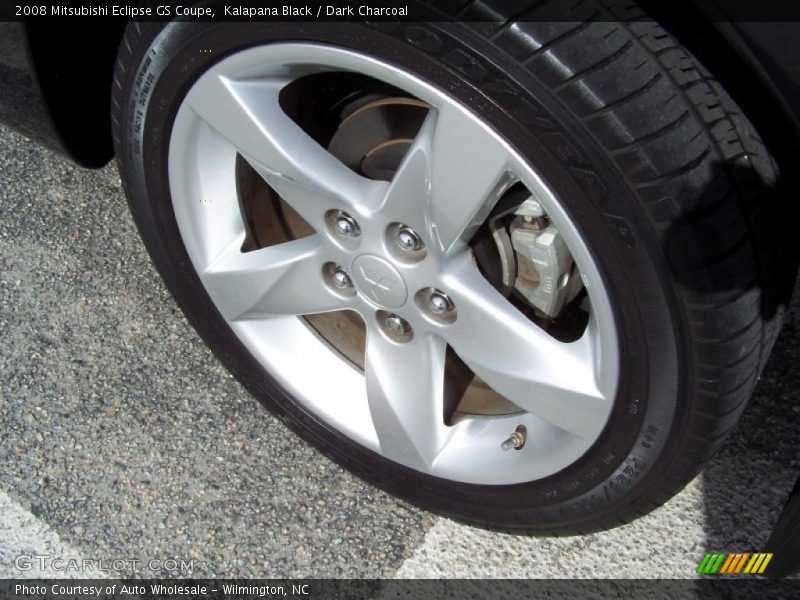 Kalapana Black / Dark Charcoal 2008 Mitsubishi Eclipse GS Coupe