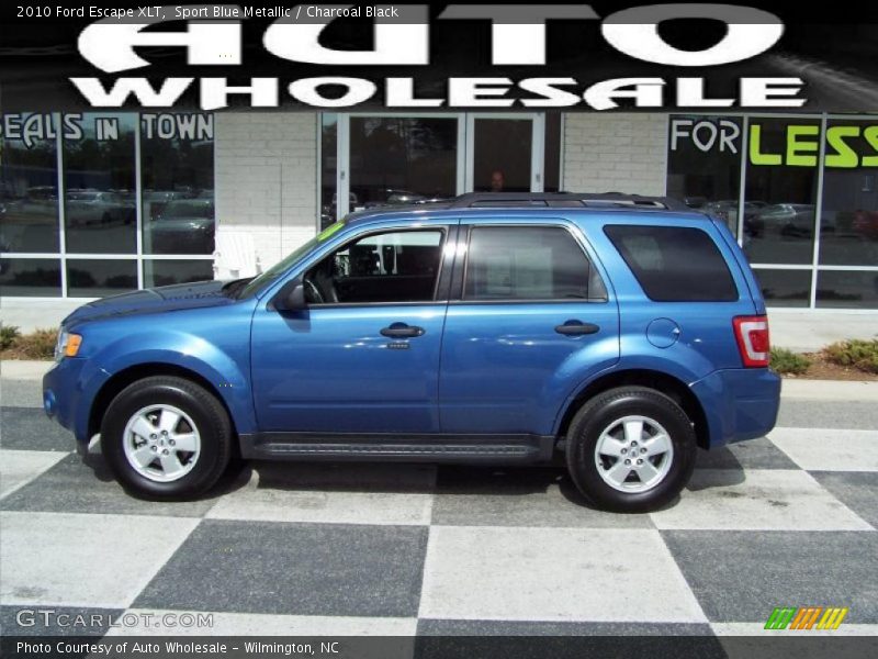 Sport Blue Metallic / Charcoal Black 2010 Ford Escape XLT
