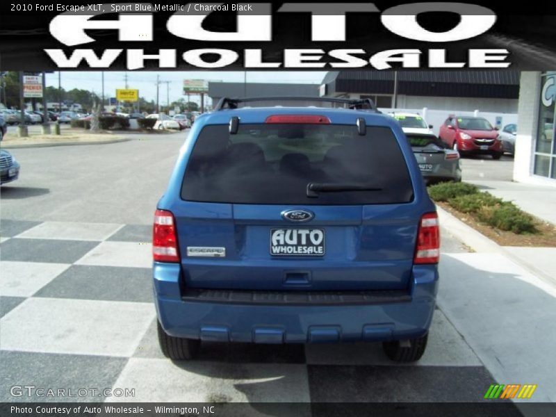Sport Blue Metallic / Charcoal Black 2010 Ford Escape XLT