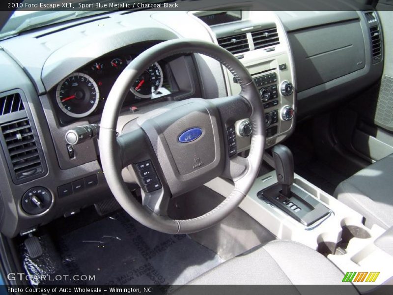 Sport Blue Metallic / Charcoal Black 2010 Ford Escape XLT