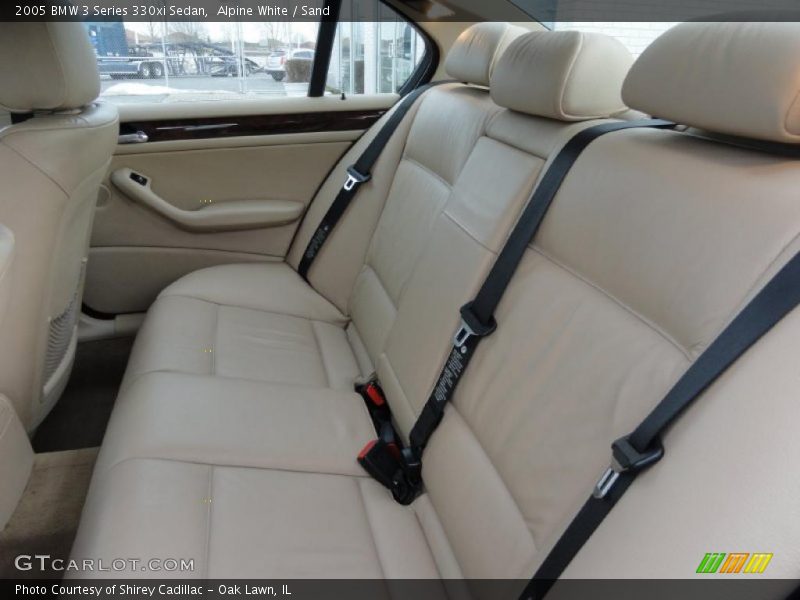  2005 3 Series 330xi Sedan Sand Interior