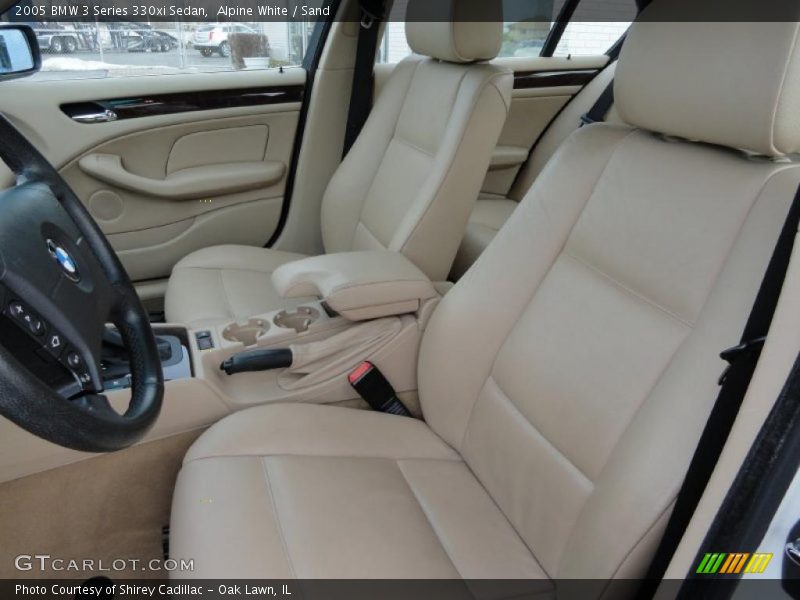  2005 3 Series 330xi Sedan Sand Interior