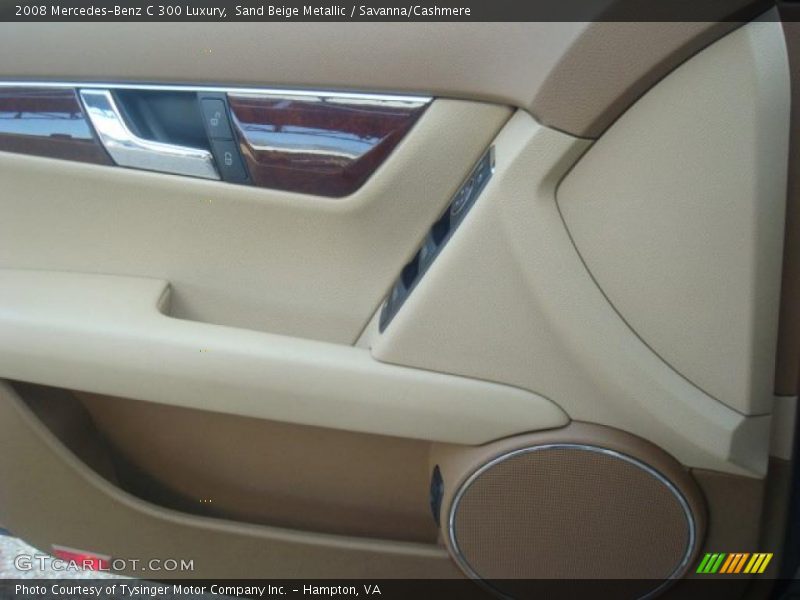 Sand Beige Metallic / Savanna/Cashmere 2008 Mercedes-Benz C 300 Luxury