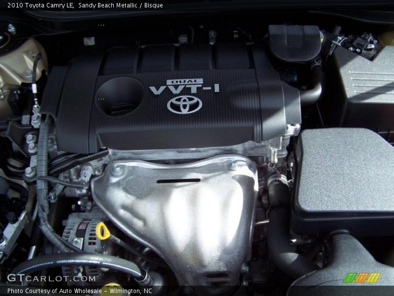 Sandy Beach Metallic / Bisque 2010 Toyota Camry LE