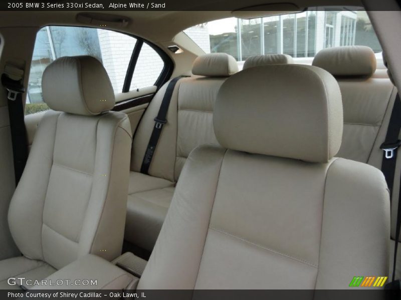  2005 3 Series 330xi Sedan Sand Interior