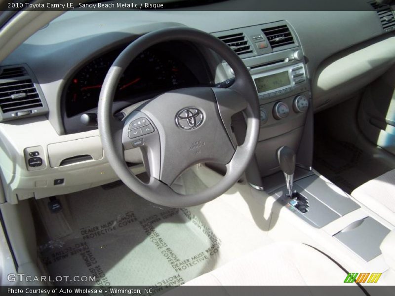 Sandy Beach Metallic / Bisque 2010 Toyota Camry LE
