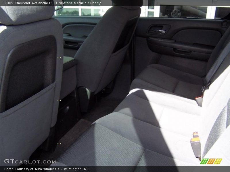 Graystone Metallic / Ebony 2009 Chevrolet Avalanche LS