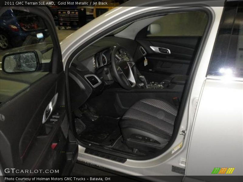 Gold Mist Metallic / Jet Black 2011 GMC Terrain SLE AWD