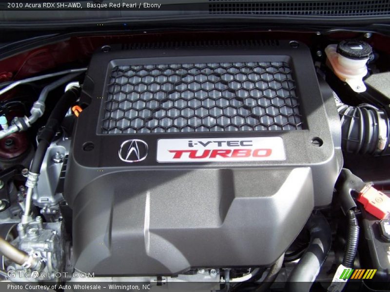 Basque Red Pearl / Ebony 2010 Acura RDX SH-AWD