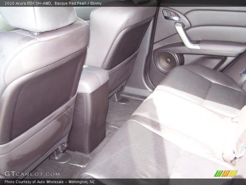 Basque Red Pearl / Ebony 2010 Acura RDX SH-AWD