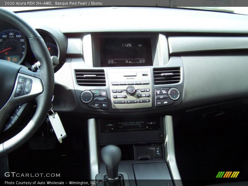 Controls of 2010 RDX SH-AWD