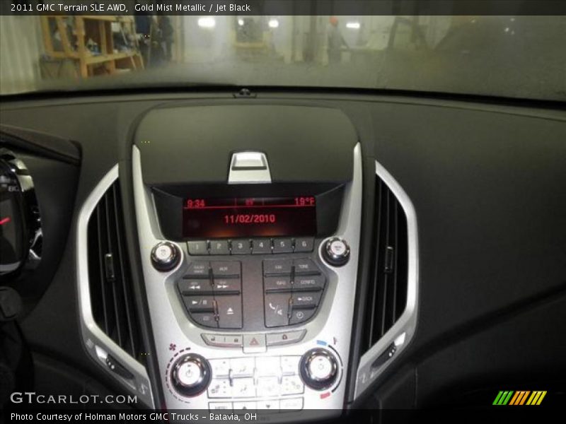 Gold Mist Metallic / Jet Black 2011 GMC Terrain SLE AWD