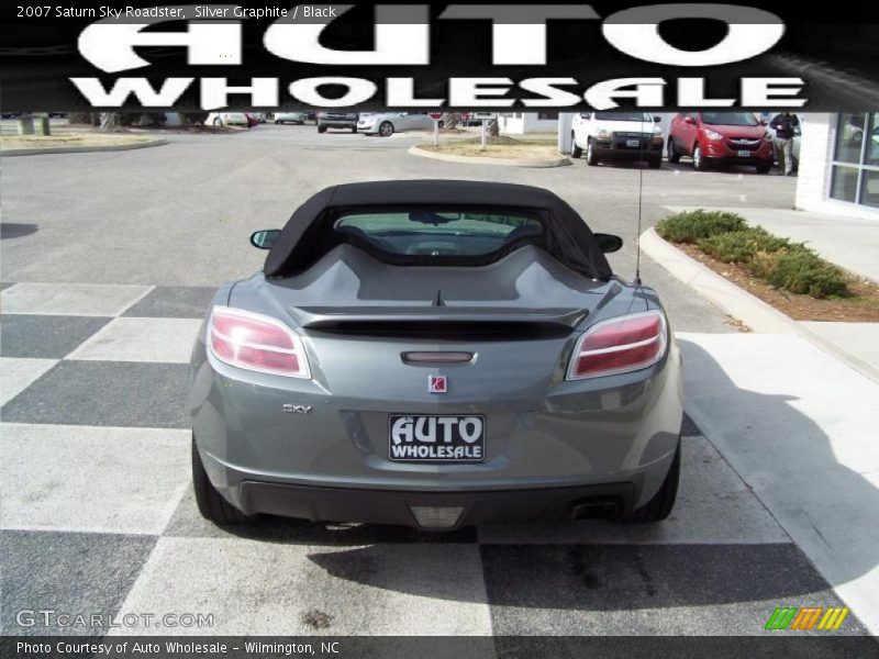 Silver Graphite / Black 2007 Saturn Sky Roadster