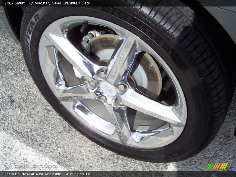 Silver Graphite / Black 2007 Saturn Sky Roadster