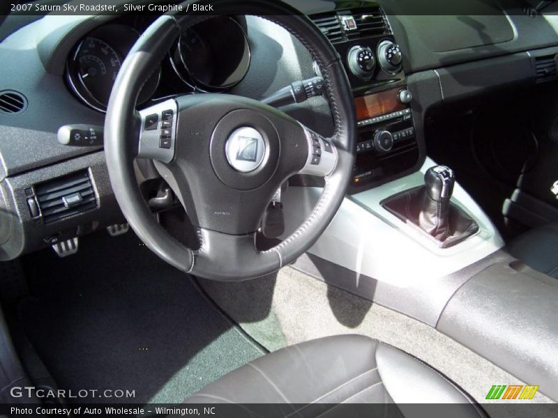  2007 Sky Roadster Black Interior