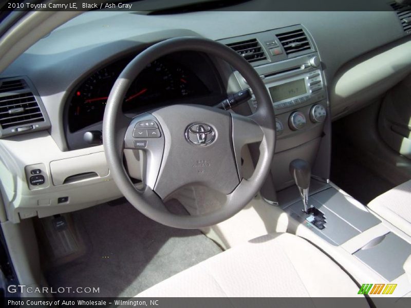 Black / Ash Gray 2010 Toyota Camry LE