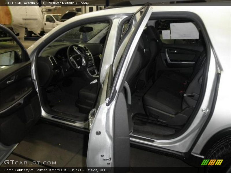 Quicksilver Metallic / Ebony 2011 GMC Acadia SL